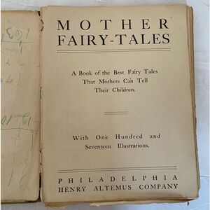 MOTHER FAIRY-TALES Illustrated 1908